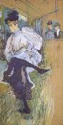 Henri  Toulouse-Lautrec Jane Avril Dancing (mk06)